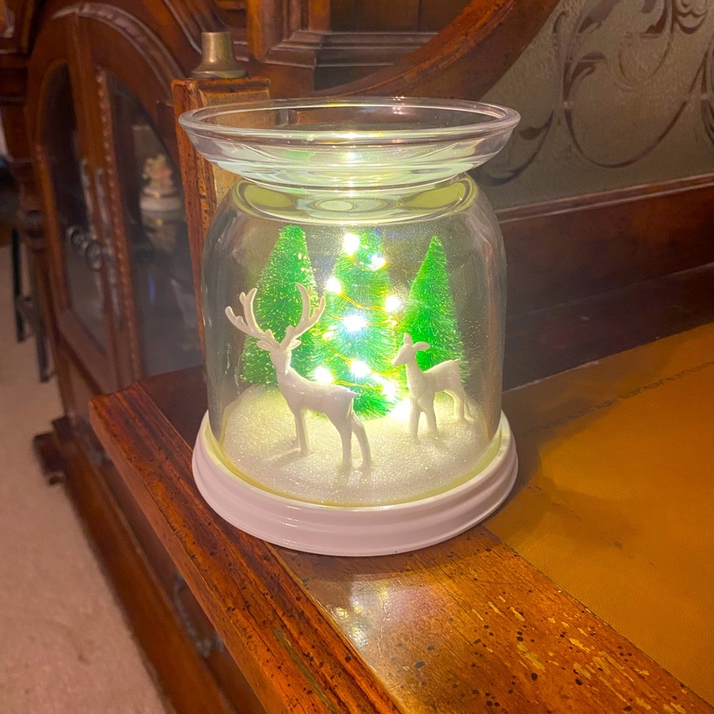 Bath & Body Works Lighted Reindeer Candle Holder